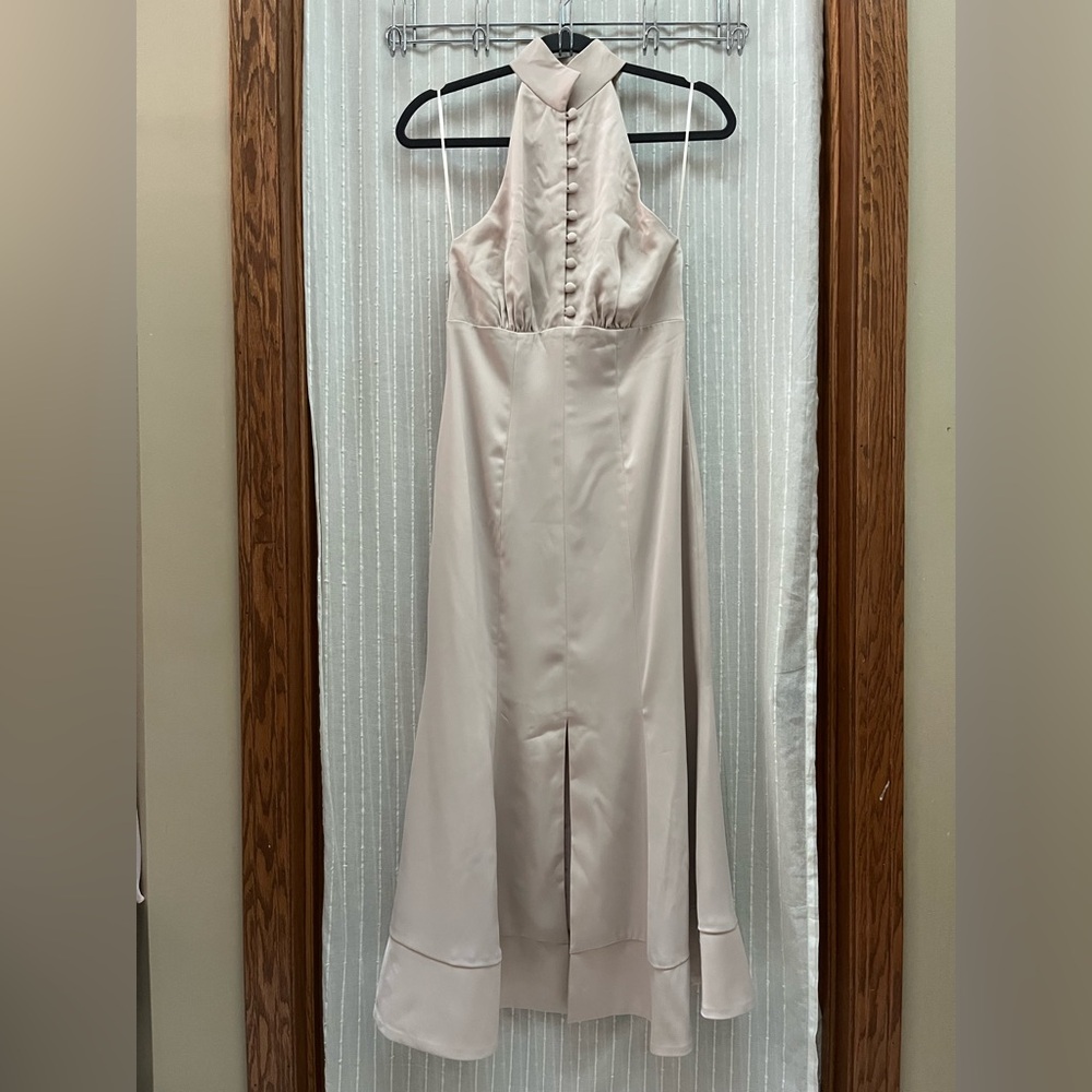 🔆C/MEO Collective Blush Satin Dress(light pink) - Picture 8 of 14